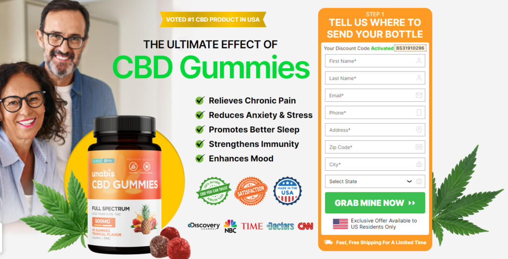 Unabis CBD Gummies Order